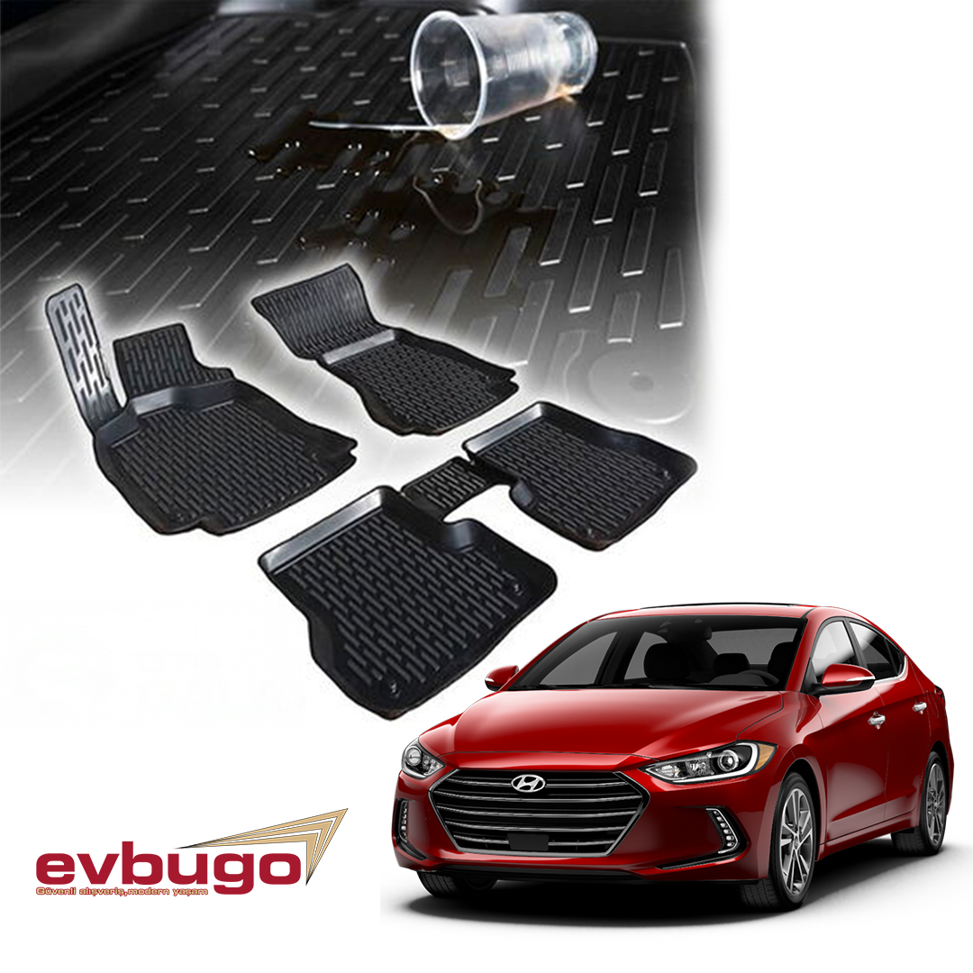3D PASPAS SİYAH HYUNDAI ELANTRA 2019+
